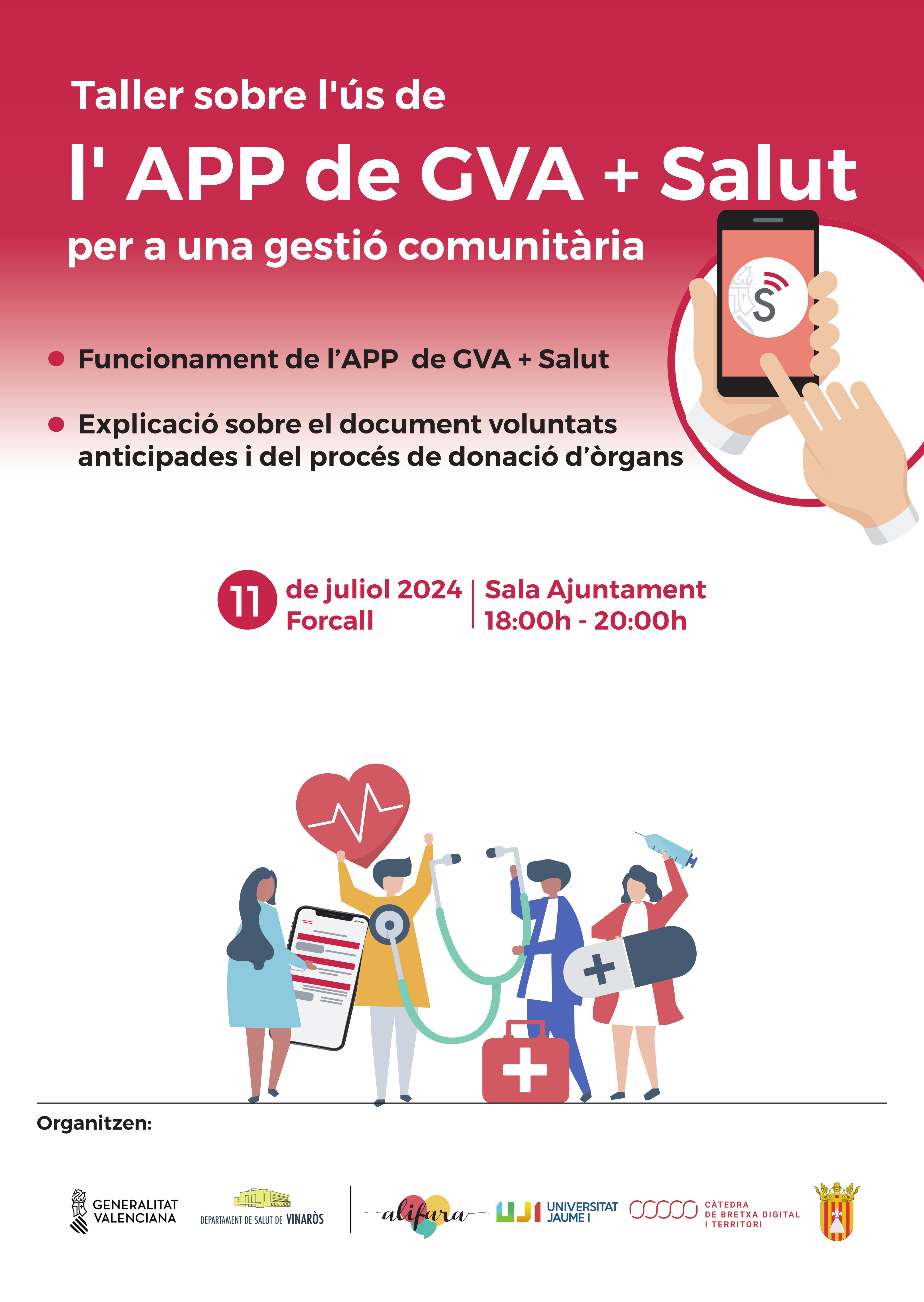 Taller uso APP GVA + Salud