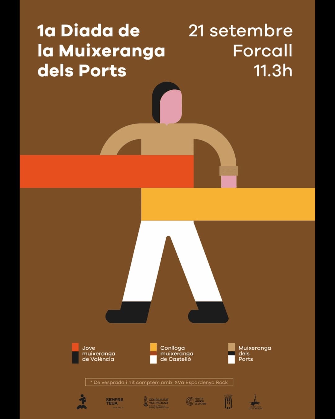 Primera Diada de la Muixeranga dels Ports en Forcall