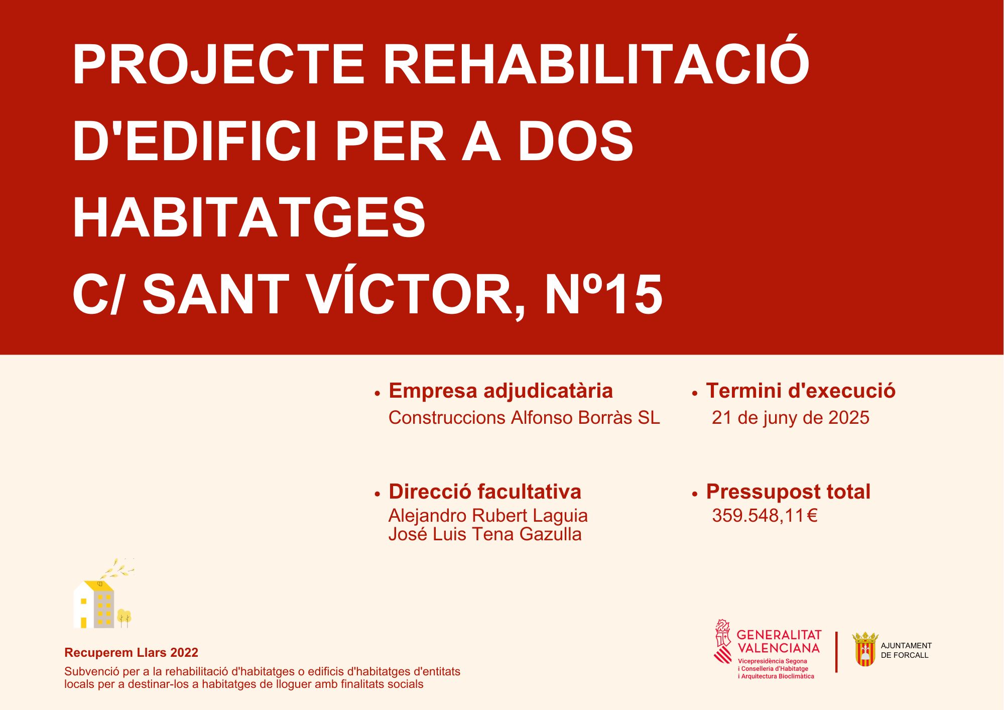 cartell casa esteban