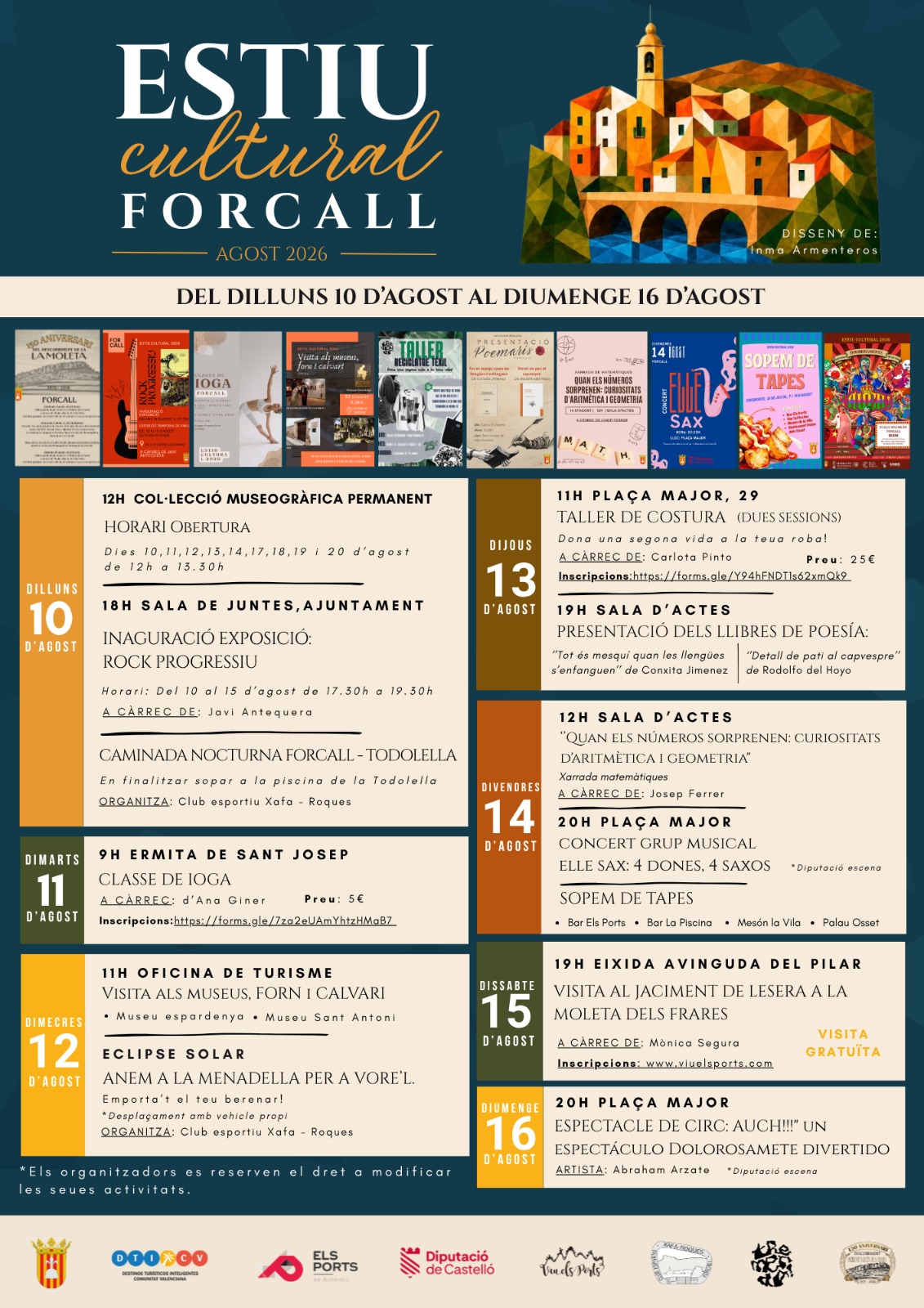 cartell setmana del 10 al 16 agost