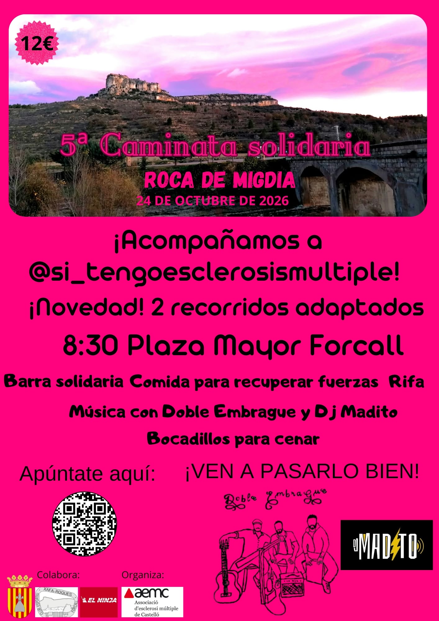 5ª Caminata solidaria Roca de Migdia